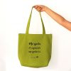 Organic cotton bag Aguacate